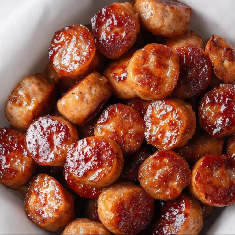 Delicious BBQ Sausage Bites Recipe | Easy & Tasty Appetizers