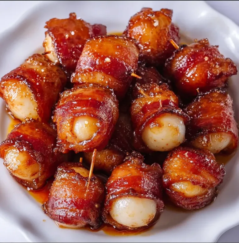 Crispy Bacon Wrapped Water Chestnuts Recipe | Easy Appetizer Idea