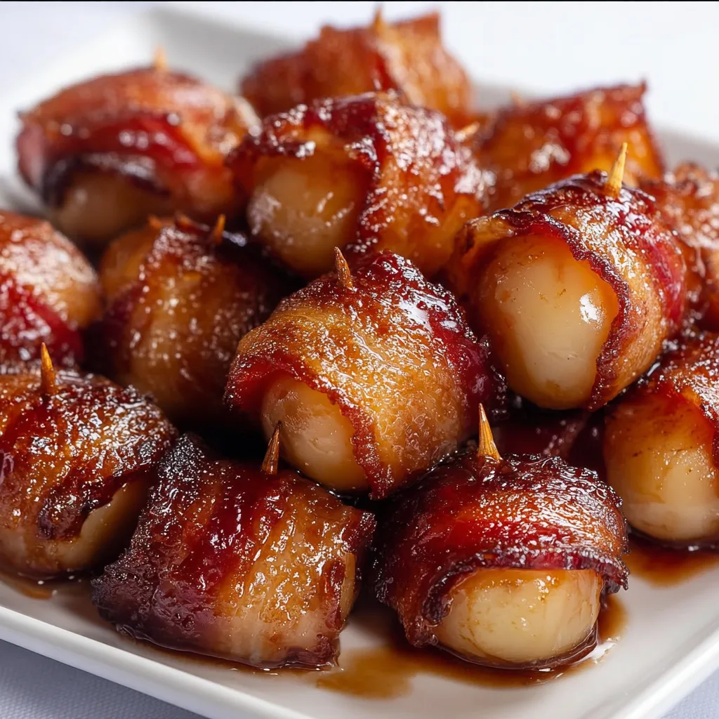 Crispy Bacon Wrapped Water Chestnuts Recipe | Easy Appetizer Idea