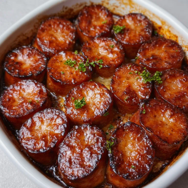 Easy Baked BBQ Sausages in Oven | Juicy & Delicious Recipe