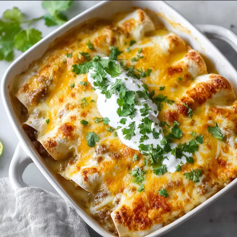 Delicious Breakfast Sausage Gravy Enchiladas Recipe | Easy & Savory Meal