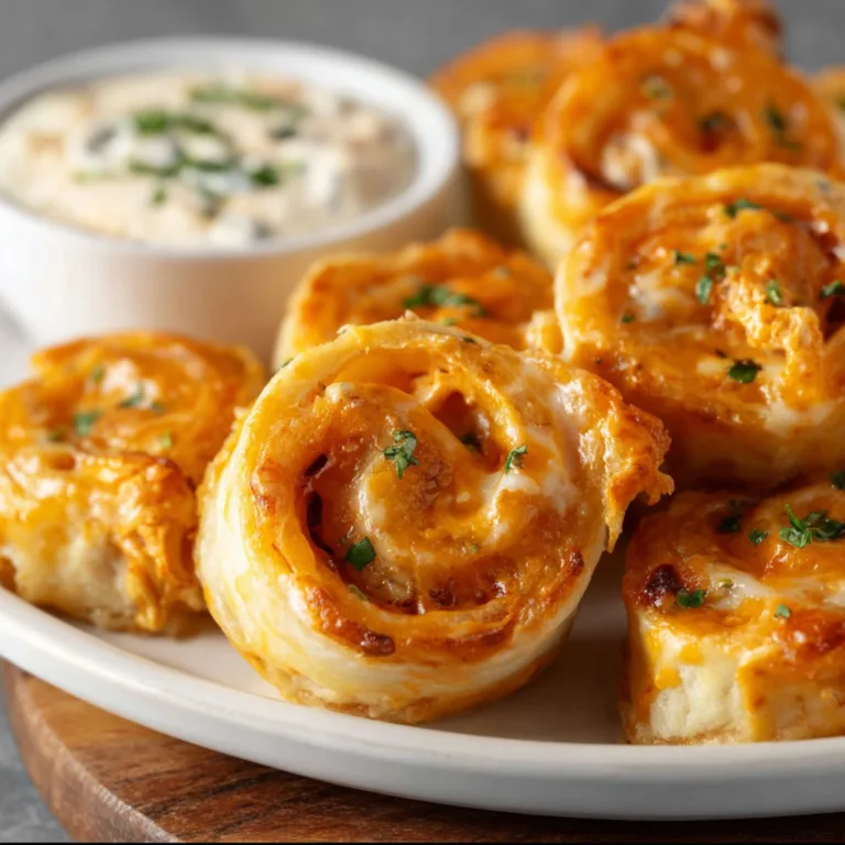 Easy Buffalo Chicken Pinwheels Recipe | Spicy & Delicious Appetizer