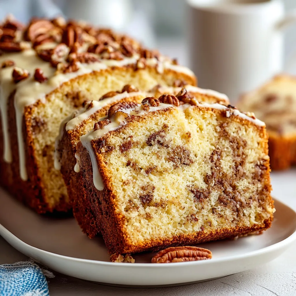 Delicious Butter Pecan Cake Loaf Recipe | Moist & Flavorful Homemade Treat