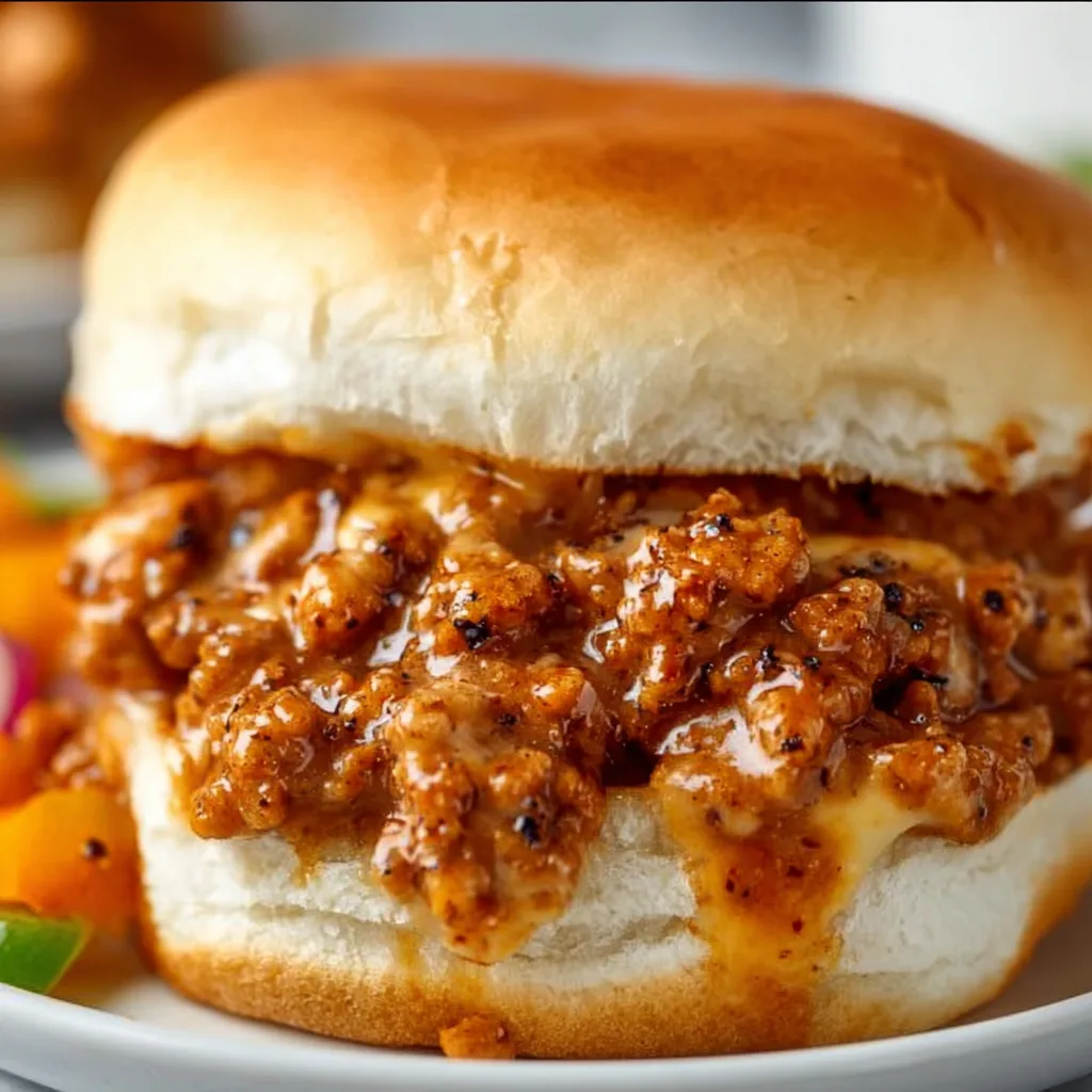 Delicious Cajun Chicken Sloppy Joes Recipe | Spicy & Easy Meal Idea
