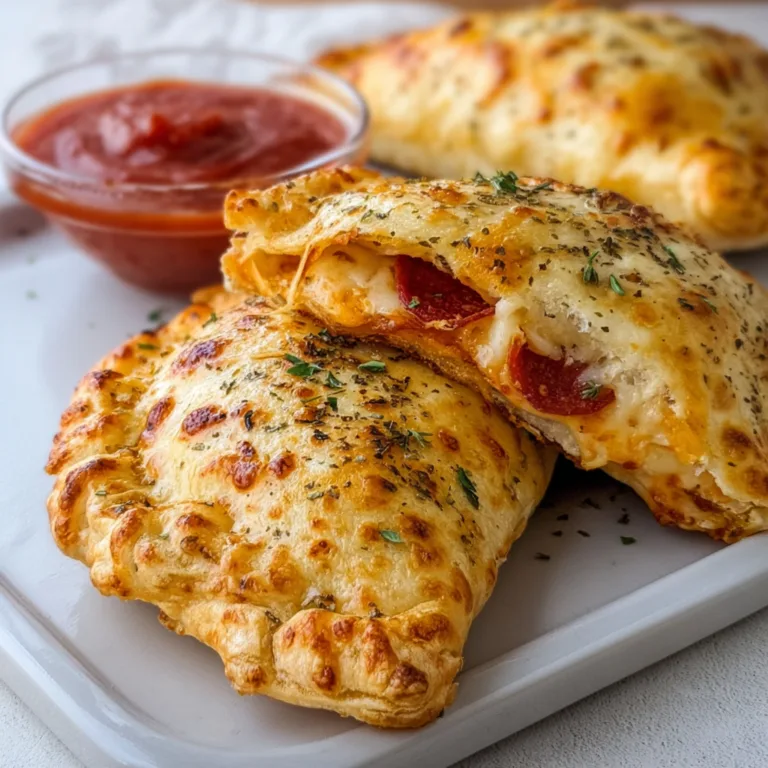 Delicious Cheesy Pizza Pockets Recipe | Easy Homemade Snack Ideas