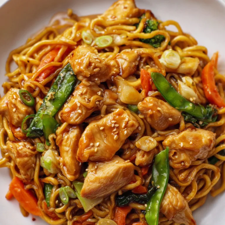 Delicious Chicken Lo Mein Recipe | Easy Homemade Asian Noodles