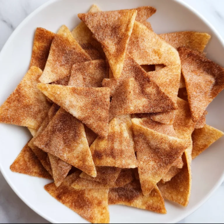 Crunchy Cinnamon Sugar Tortilla Chips | Sweet & Spicy Snack Recipe