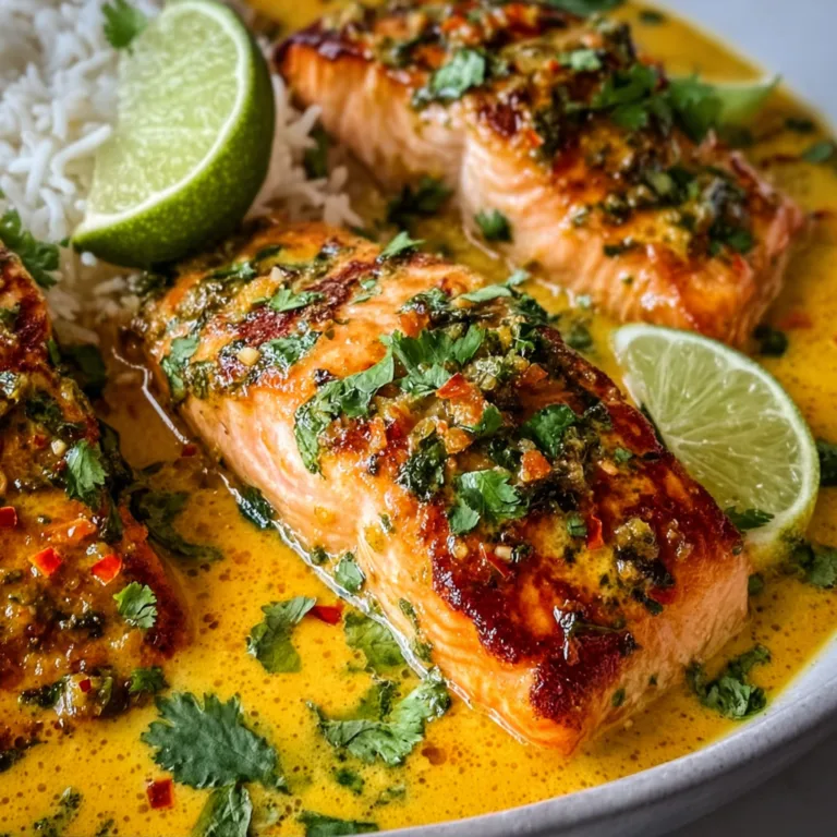 Delicious Coconut Curry Salmon Recipe | Easy & Flavorful Seafood Dish