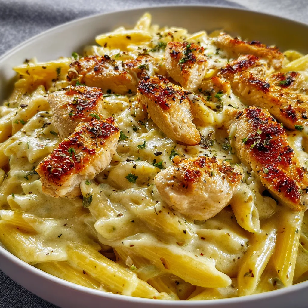 Creamy Garlic Parmesan Chicken Pasta Recipe | Easy & Delicious Dinner