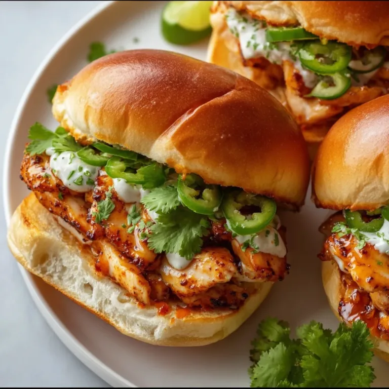 Crispy Cilantro Lime Chicken Sandwiches | Easy & Flavorful Recipe