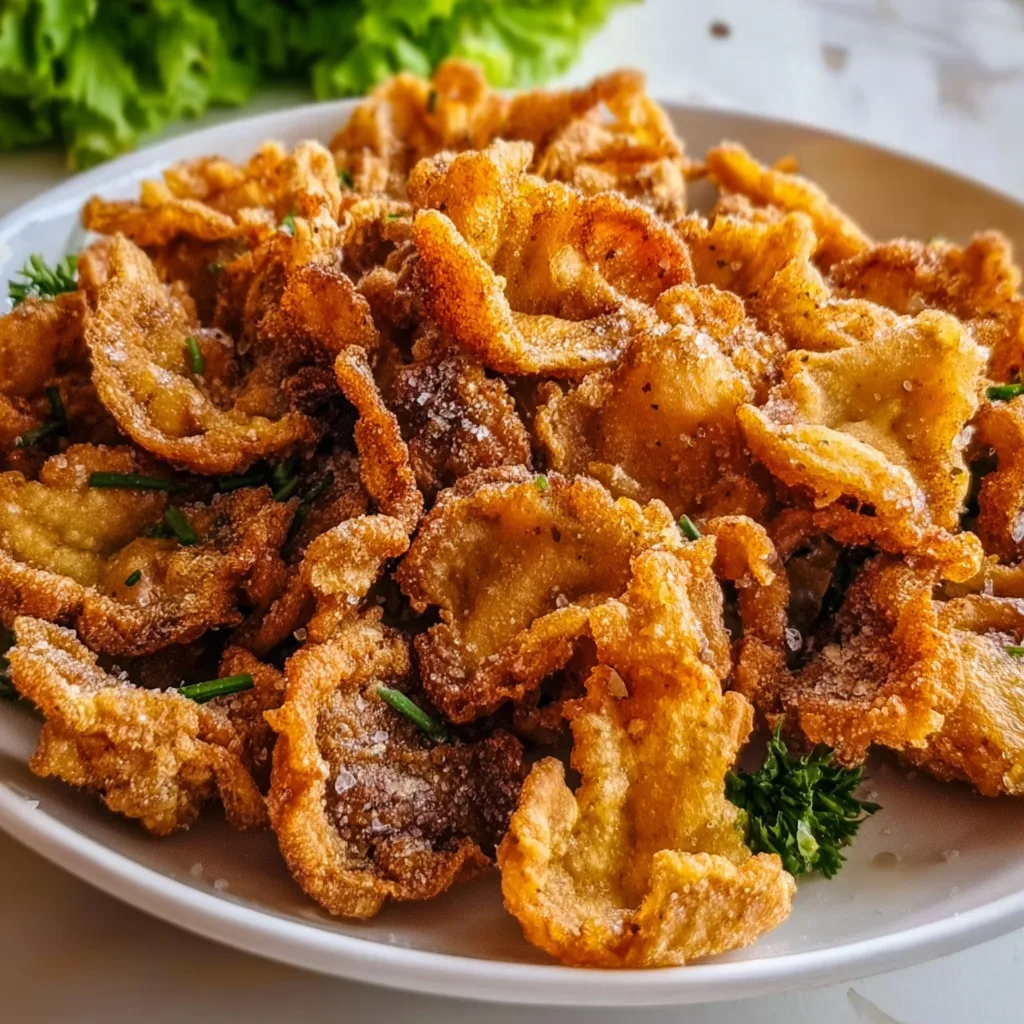 Crispy Fried Oyster Mushrooms Recipe | Easy & Delicious Snack Idea