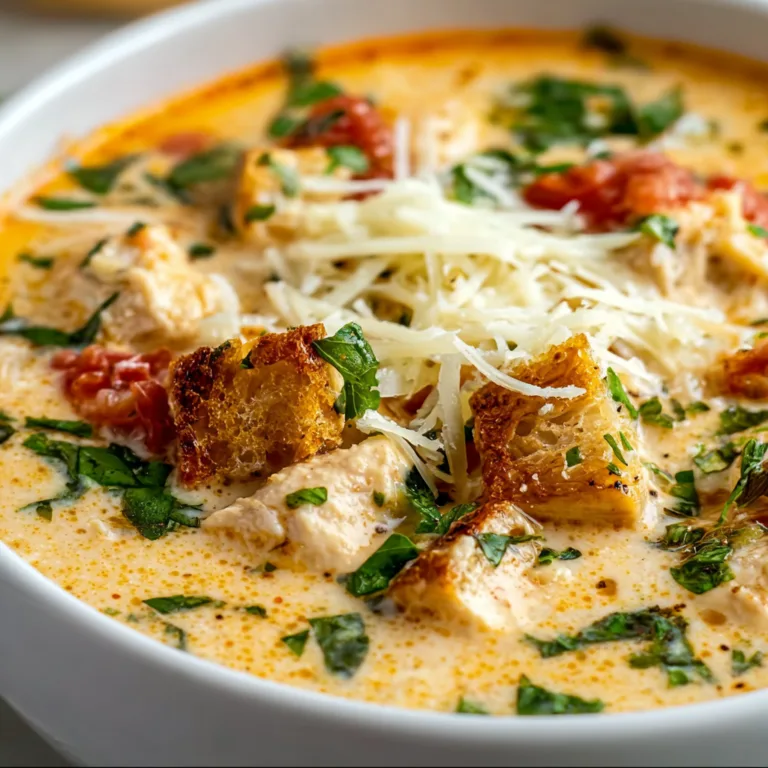 Crock Pot Creamy Chicken Parmesan Soup Recipe – Easy Slow Cooker Dinner