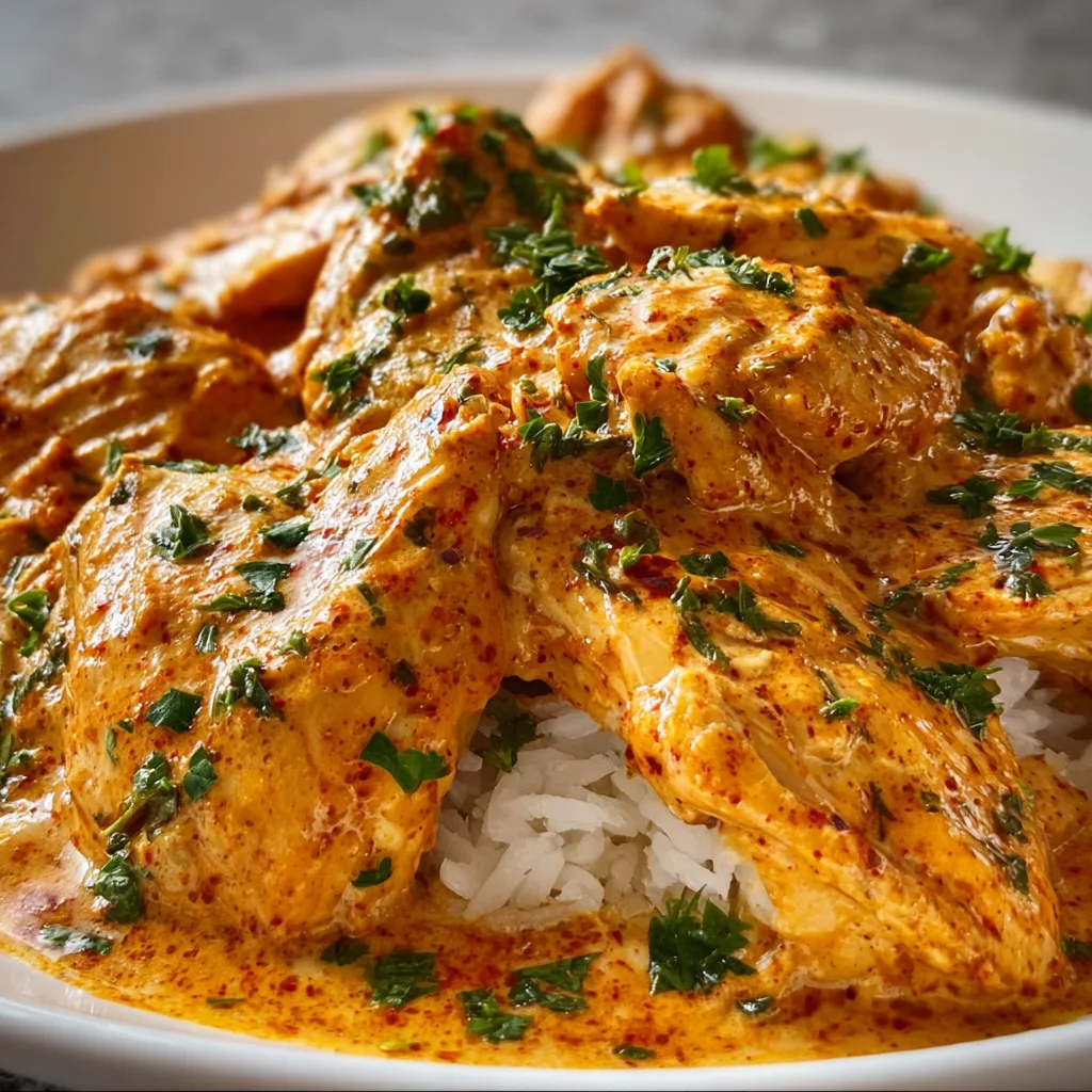 Easy Crockpot Cajun Butter Chicken Recipe | Slow Cooker Cajun Chicken