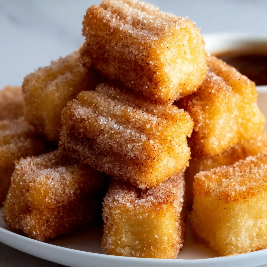 Crunchy Angel Cake Churro Bites – Deliciously Crispy & Sweet Snack
