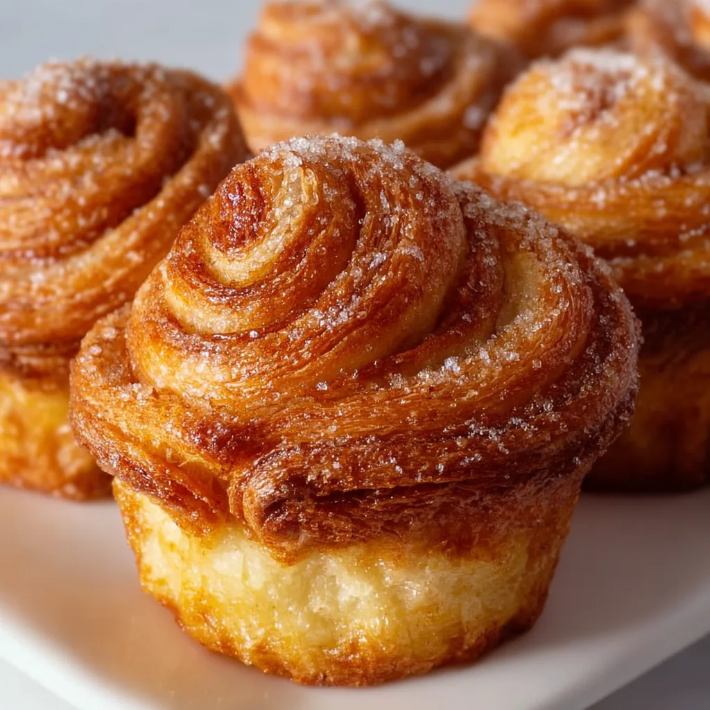 Delicious Cinnamon Cruffins Recipe – Flaky, Buttery, and Irresistible