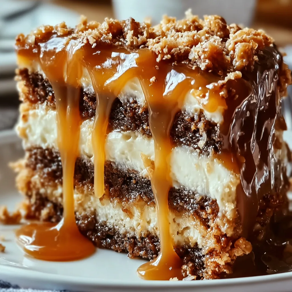 Easy Caramel Toffee Crunch Cake Recipe – Delicious & Simple Dessert
