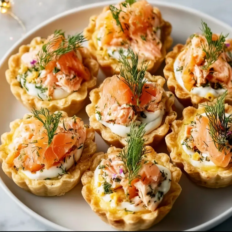 Easy Salmon Tartlets Recipe | Quick & Delicious Salmon Appetizers