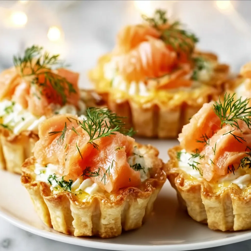 Easy Salmon Tartlets Recipe | Quick & Delicious Salmon Appetizers
