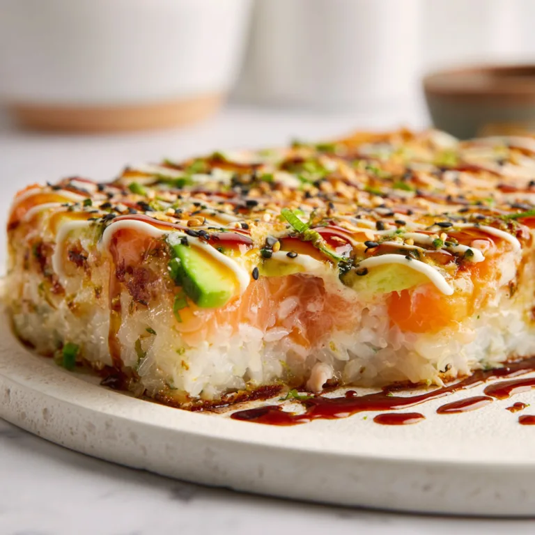 Easy Sushi Bake Casserole Recipe | Delicious & Simple Sushi Bake Ideas