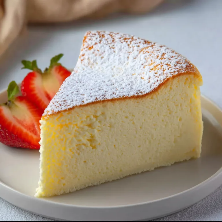Fluffy Japanese Cotton Cheesecake Recipe | Light & Airy Japanese Dessert