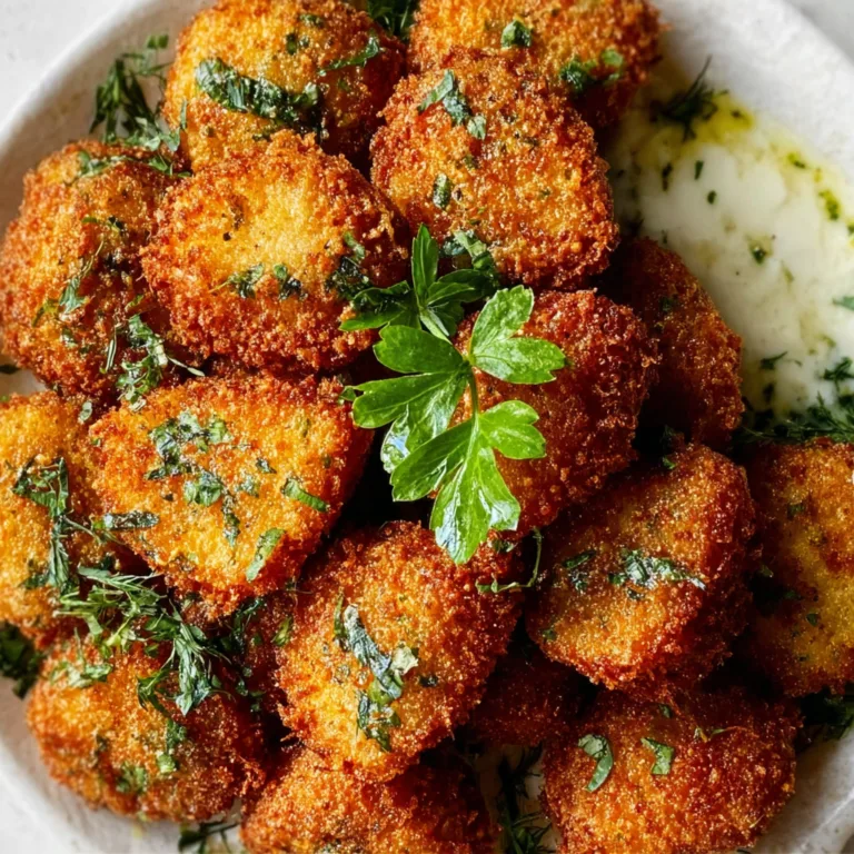 Crispy Fried Falafel with Zesty Herb Infusion | Delicious Middle Eastern Recipe
