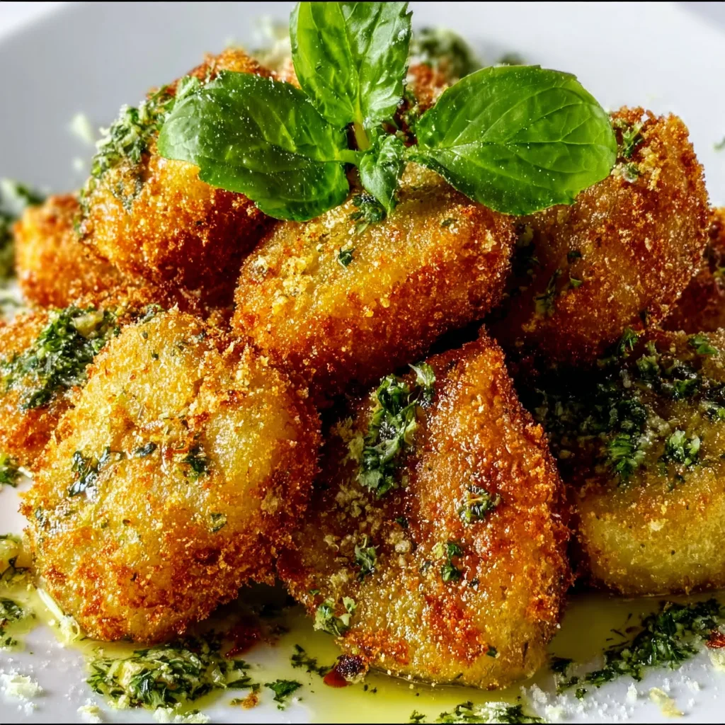 Crispy Fried Falafel with Zesty Herb Infusion | Delicious Middle Eastern Recipe