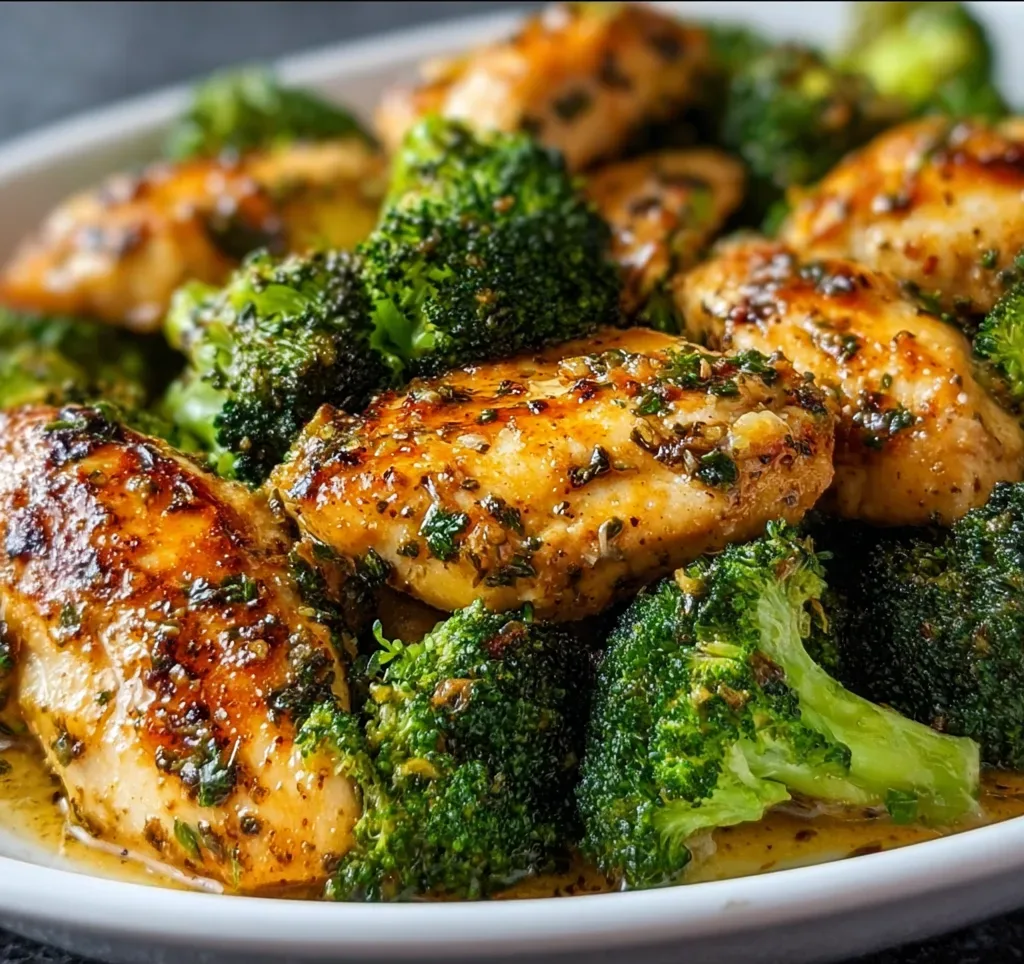 Garlic Butter Chicken Broccoli Recipe | Easy & Delicious One-Pan Meal