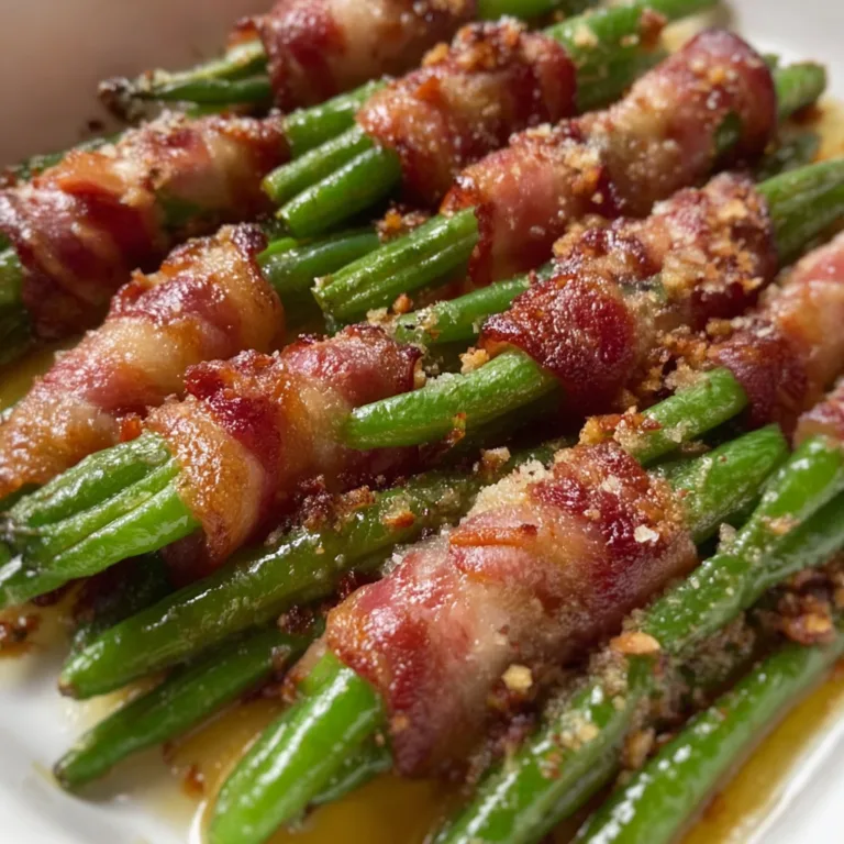 Delicious Green Bean Bacon Bundles Recipe | Easy & Flavorful Side Dish