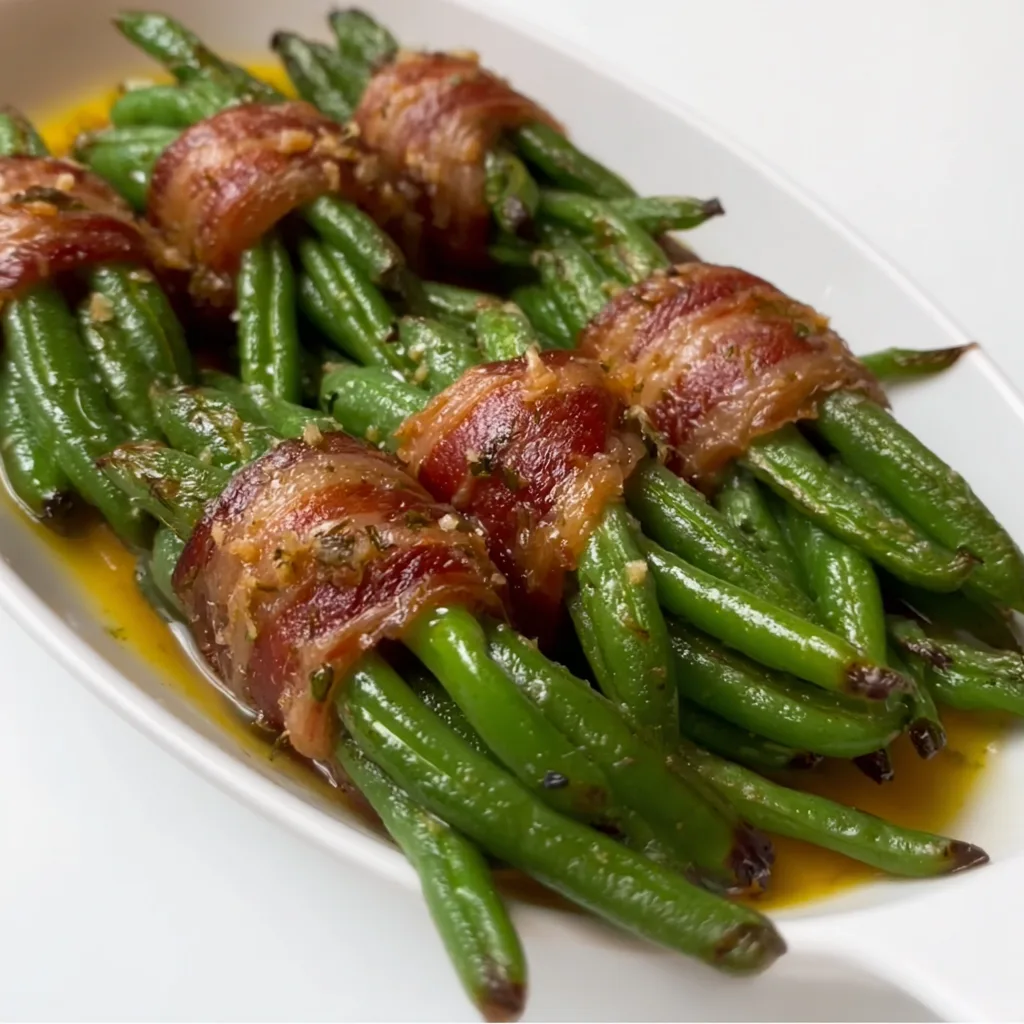Delicious Green Bean Bacon Bundles Recipe | Easy & Flavorful Side Dish