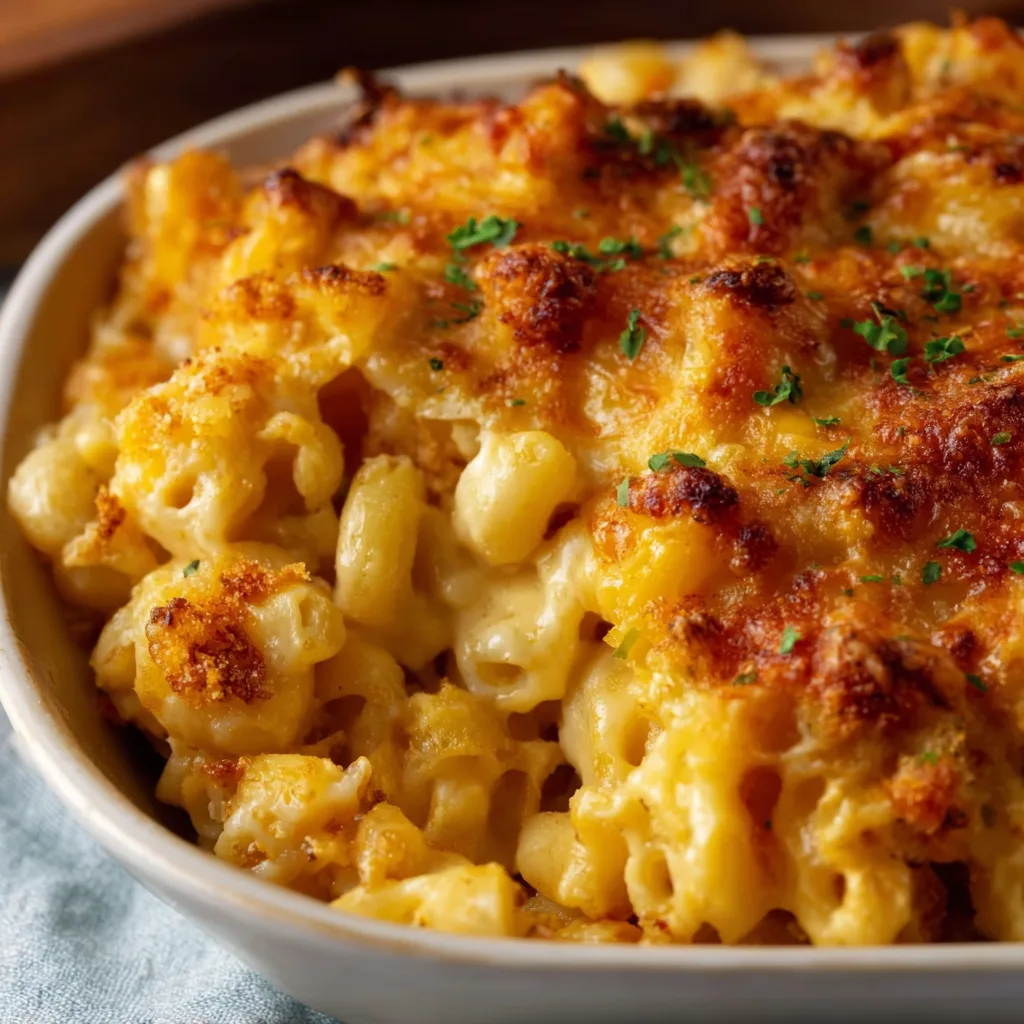 High Protein Baked Mac and Cheese Recipe | Healthy & Delicious Comfort Food