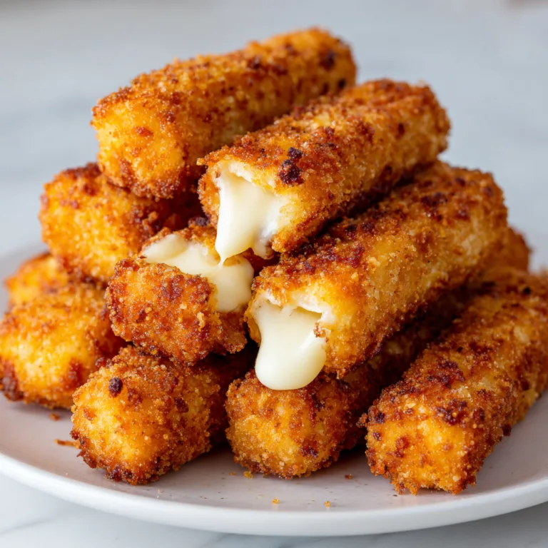 How to Make Homemade Crispy Mozzarella Sticks: Easy Recipe & Tips