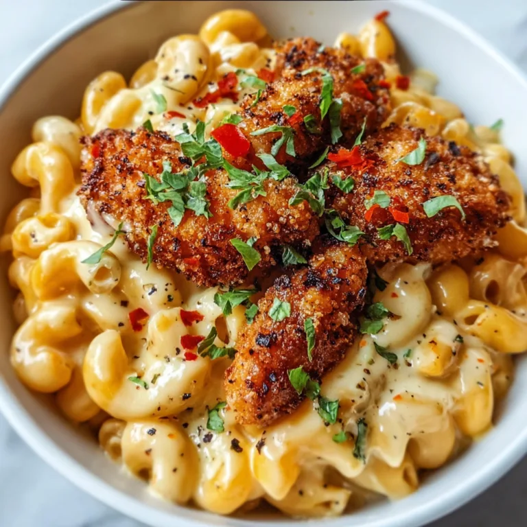 Honey Pepper Chicken Mac & Cheese Recipe | Creamy, Spicy Comfort Food Delight