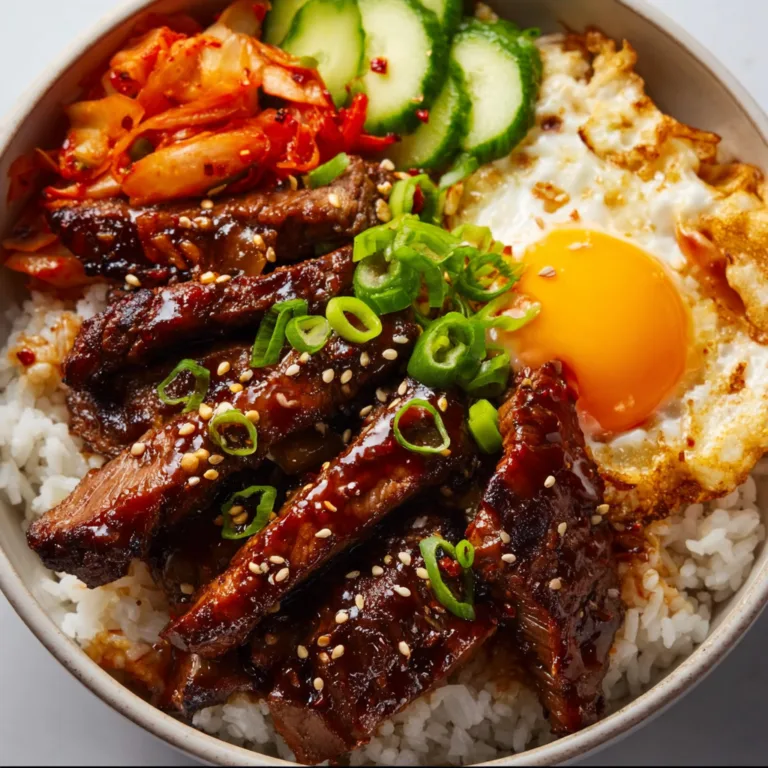 Korean BBQ Steak Rice Bowls | Easy & Delicious Korean Beef Bowl Recipe