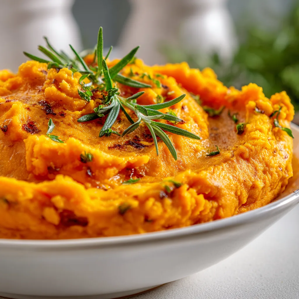 Delicious Mashed Sweet Potatoes Recipe | Easy & Creamy Side Dish