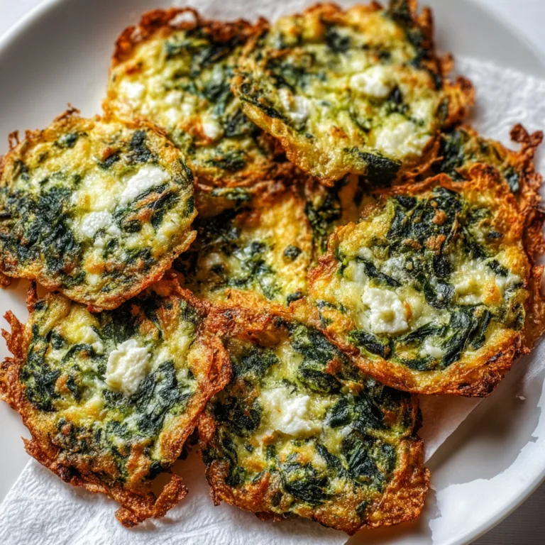 Crunchy Mediterranean Spinach Feta Crisps | Easy Healthy Snack Recipe