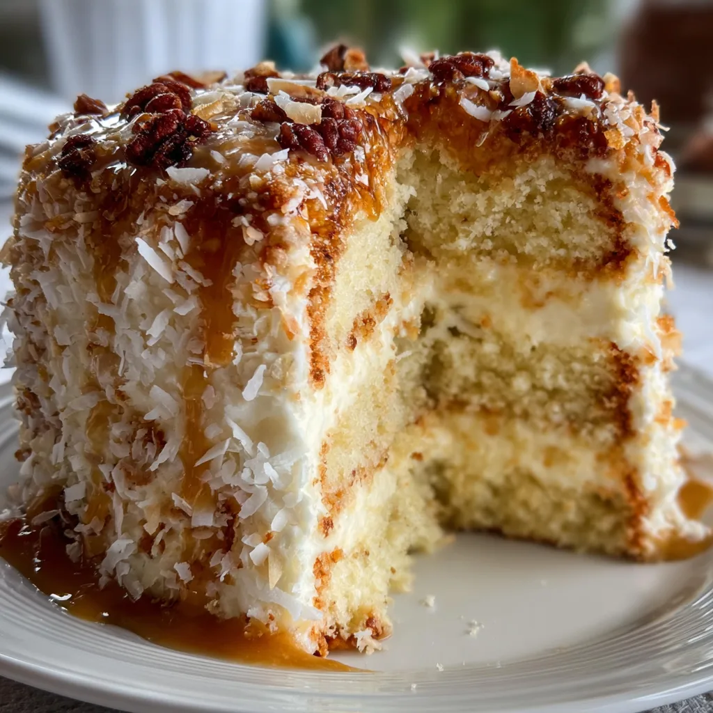 Moist White German Chocolate Cake Recipe | Rich & Decadent Dessert
