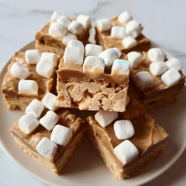Delicious No-Bake Peanut Butter Marshmallow Squares Recipe | Easy & Quick Treats
