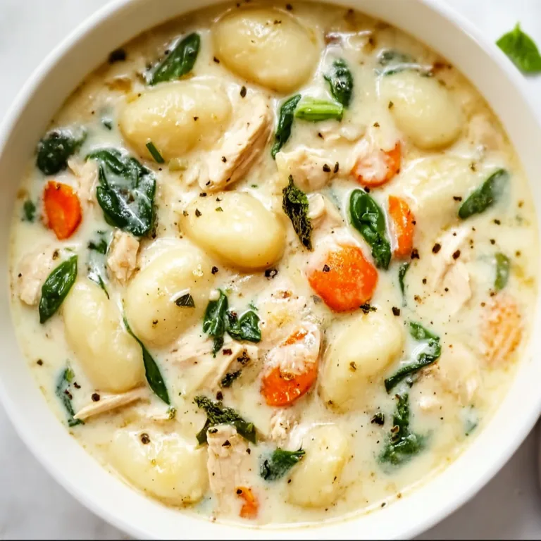 Creamy Olive Garden Chicken Gnocchi Soup Recipe | Authentic & Delicious