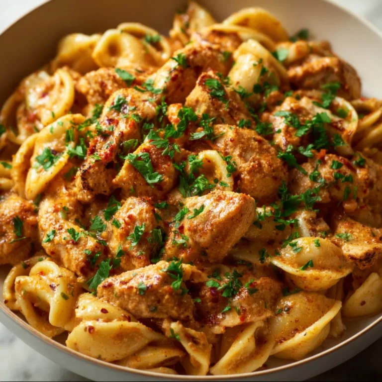 One Pot Cajun Chicken Shellbows Pasta Recipe – Easy & Flavorful Meal