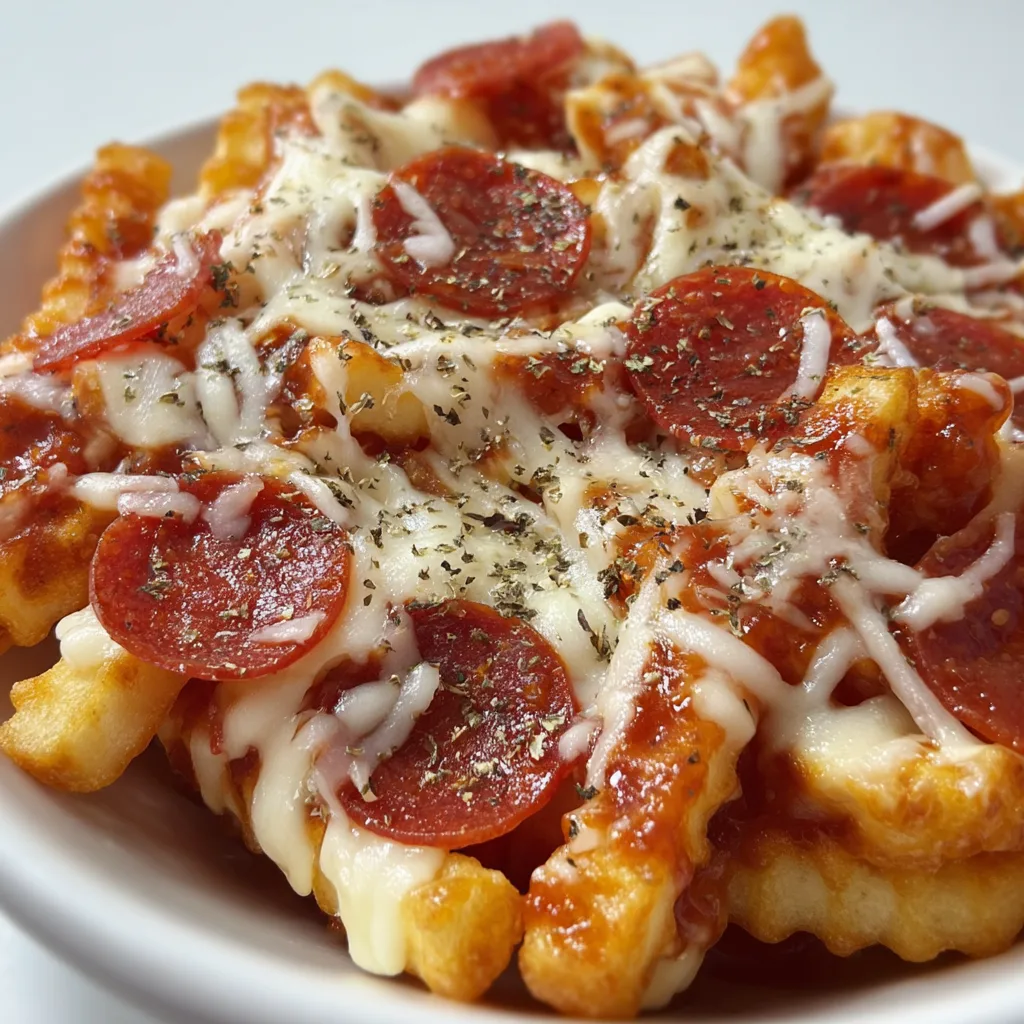 Crispy Pepperoni Pizza Fries Recipe | Easy & Delicious Snack Idea