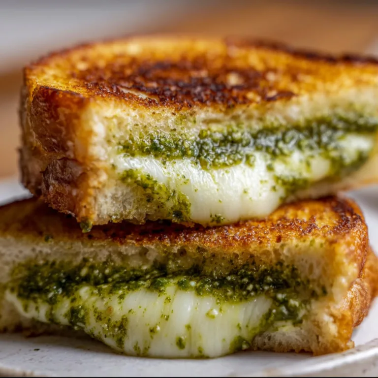 Delicious Pesto Grilled Cheese Recipe | Easy & Flavorful Sandwich Idea