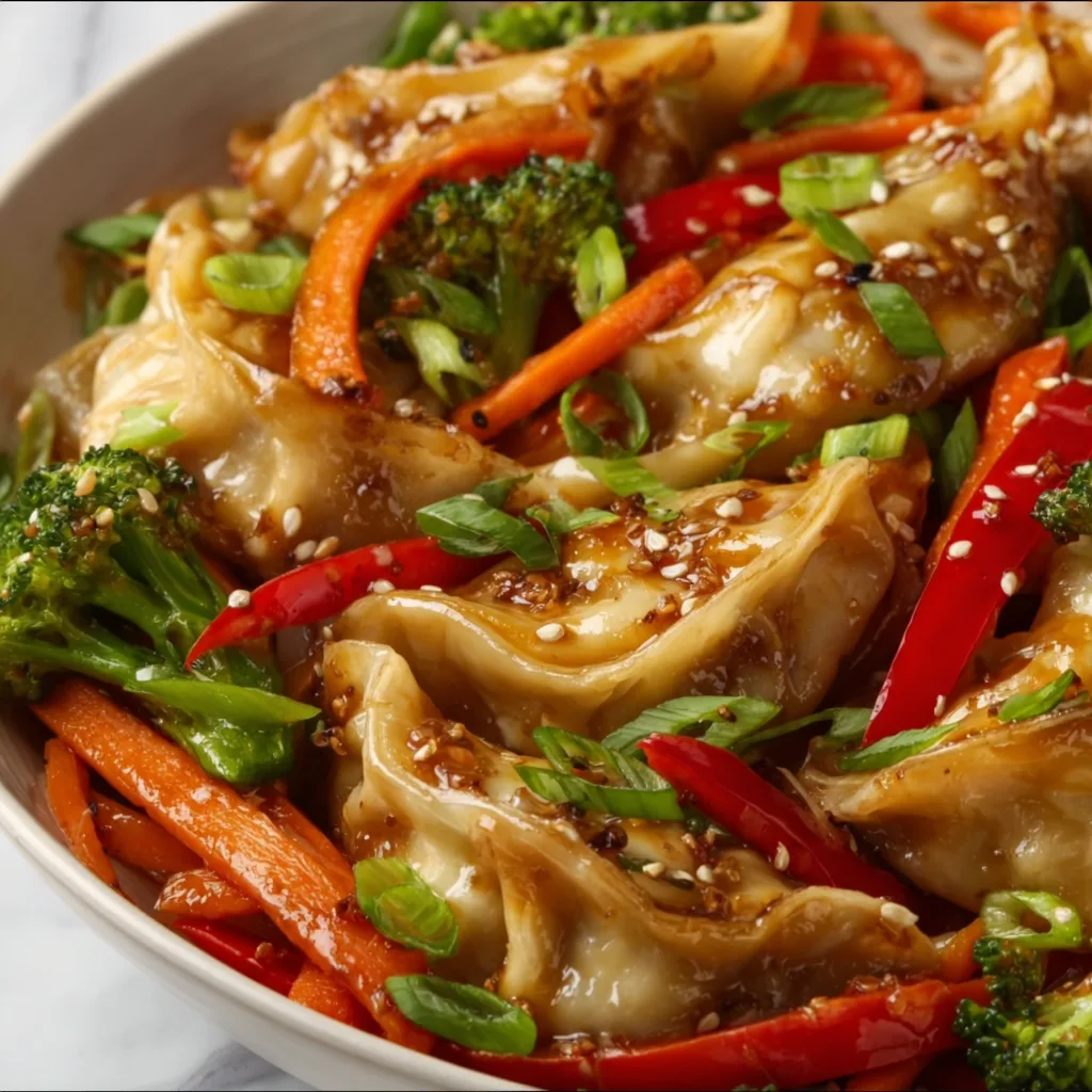 Delicious Potsticker Stir Fry Recipe | Quick & Easy Asian Stir Fry