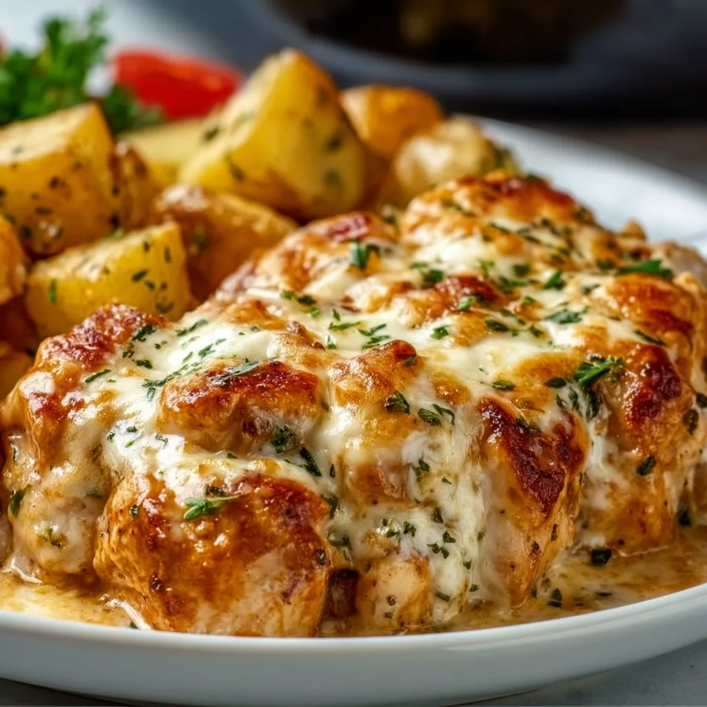 Power-Packed High Protein Cheesy Chicken & Potatoes Recipe – Delicious & Nutritious Meal