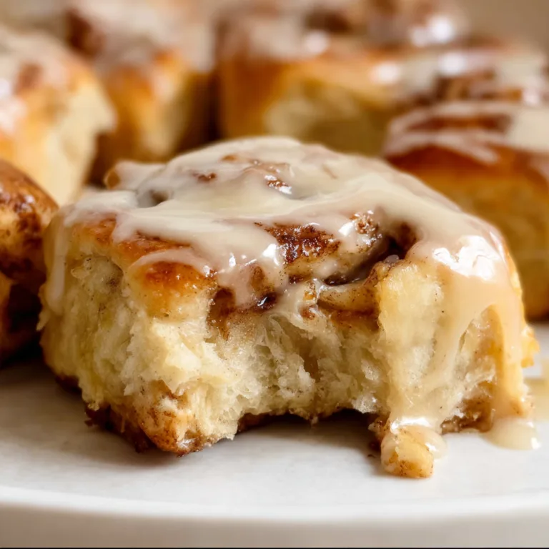 Delicious Puff Pastry Cinnamon Rolls with Sweet Maple Icing Recipe