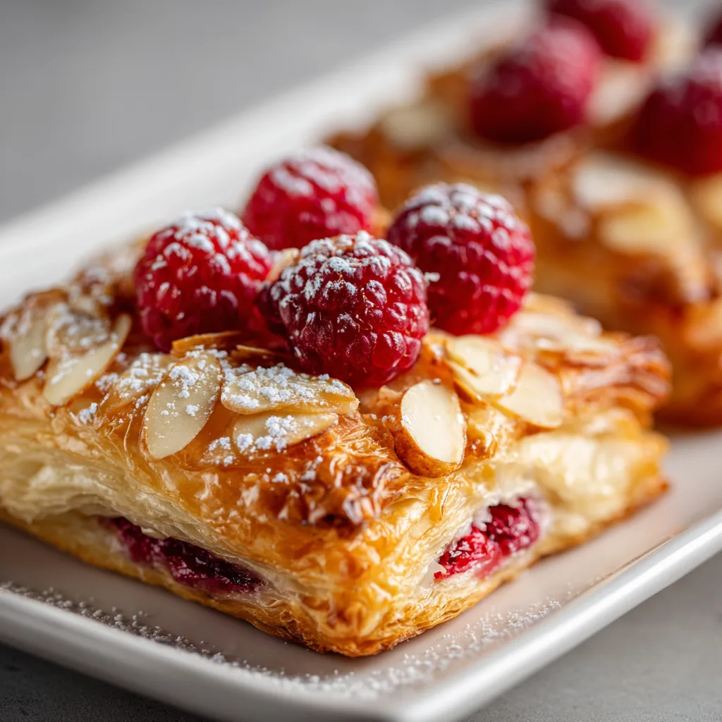 Delicious Raspberry Almond Puff Pastry Recipe – Easy & Flaky Dessert