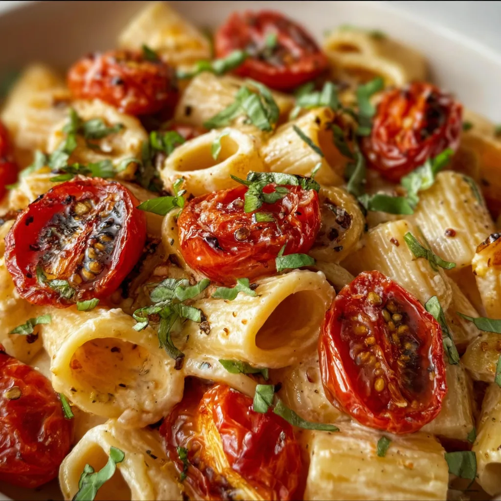 Roasted Tomato and Garlic Ricotta Pasta Recipe | Easy & Delicious Meal