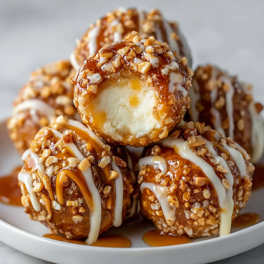 Irresistible Salted Caramel Pretzel Cheesecake Balls Recipe | Sweet & Crunchy Treats