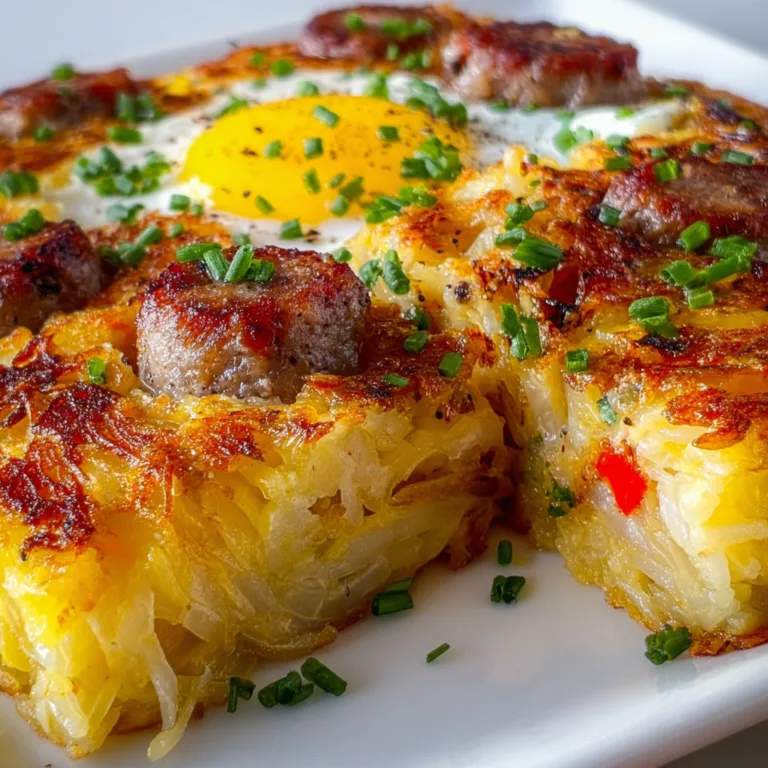 Delicious Sausage Hashbrown Breakfast Recipe | Easy Morning Meal Ideas