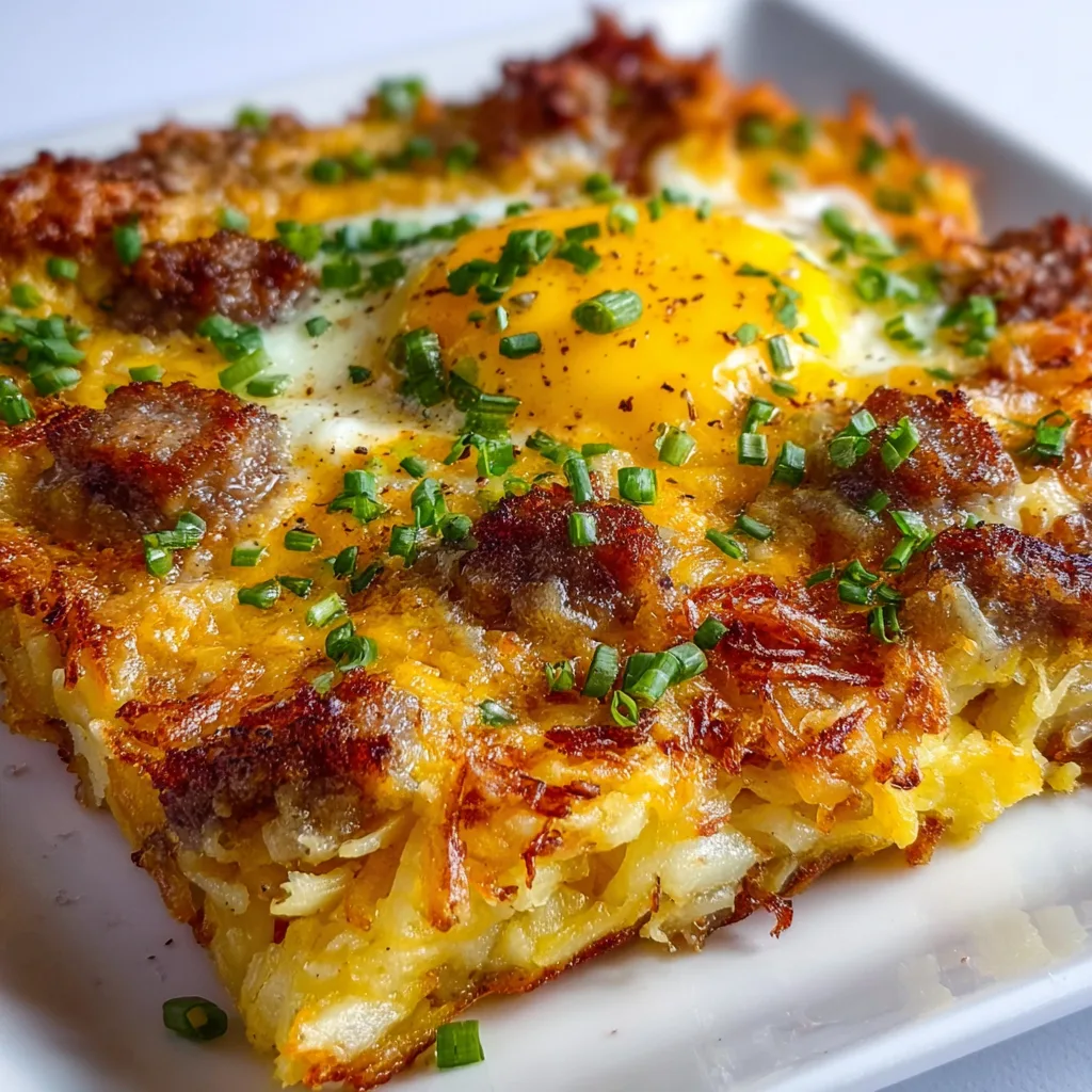Delicious Sausage Hashbrown Breakfast Recipe | Easy & Savory Morning Meal