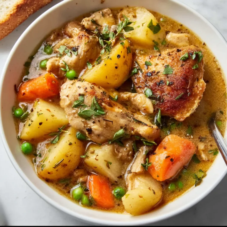 Hearty Slow Cooker Chicken Stew Recipe | Easy & Delicious Comfort Food